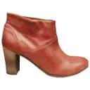 Leather ankle boots Anthology Paris