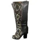 Leather boots Aska