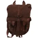 Brown Leather Backpack CAMPOMAGGI