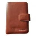 Leather card wallet Balenciaga - Vintage