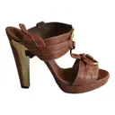Leather sandals Barbara Bui