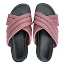 Leather sandals Bassike