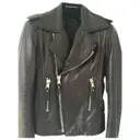 Leather blouson Balenciaga