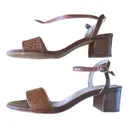 Leather sandals Bobbies