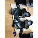 Bom Dia leather sandals Louis Vuitton