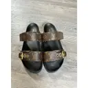 Buy Louis Vuitton Bom Dia leather sandal online