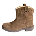 Leather boots Bonton