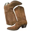 Brown Leather Boots Sartore