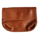 Leather clutch bag BORBONESE - Vintage