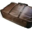 Leather travel bag BORBONESE - Vintage