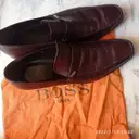 Leather flats Boss