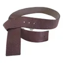 Leather belt Brunello Cucinelli
