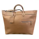 Leather travel bag Burberry