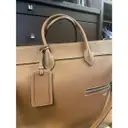 Leather travel bag Burberry