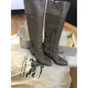 Burberry Leather boots for sale