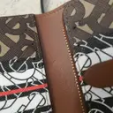Leather purse Burberry