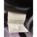Leather trench coat Burberry