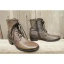 Buttero Leather lace up boots for sale