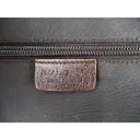 Leather travel bag Bvlgari