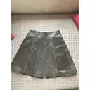 Buy Byblos Leather mini skirt online
