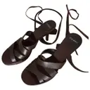 Leather sandals C-Doux