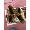 Canterbury leather handbag Burberry - Vintage