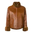 Leather jacket Carlo Tivioli