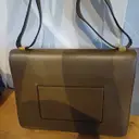 Case flap leather satchel Celine - Vintage