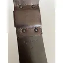 Leather belt Celine