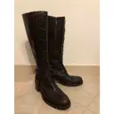 Buy Cesare Paciotti Leather biker boots online