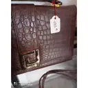 Leather handbag Charles Jourdan