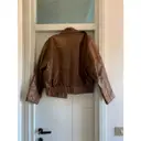 Chevignon Leather biker jacket for sale