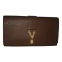 Chyc leather clutch bag Yves Saint Laurent