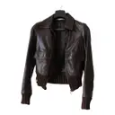 Leather biker jacket Class Cavalli