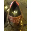 Leather trainers CNC