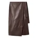 Leather maxi skirt Cos