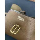 D to D leather crossbody bag Delvaux