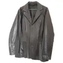 Leather vest Daniele Alessandrini - Vintage