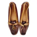 Dauphine leather flats Louis Vuitton