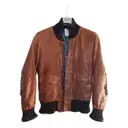 Leather jacket Delan