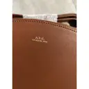 Buy APC Demi-lune leather handbag online
