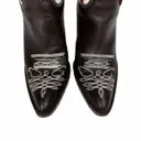 Leather cowboy boots D&G - Vintage