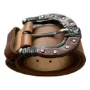 Leather belt Diesel