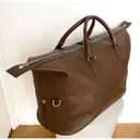 Leather weekend bag Dior
