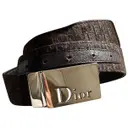 Leather belt Dior