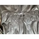Leather coat Dior - Vintage