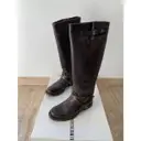 Bikkembergs Leather riding boots for sale