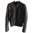 Leather jacket Bikkembergs