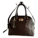 Leather tote Dkny