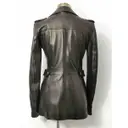 Leather biker jacket Dolce & Gabbana